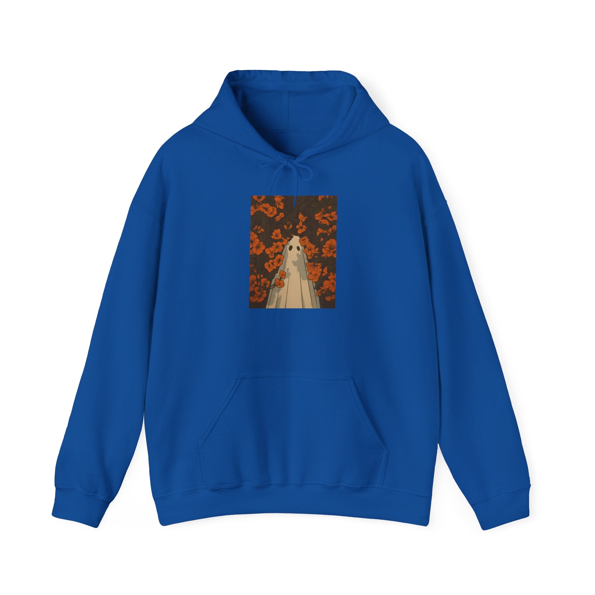 Gothic Floral Hoodie, Unisex Sweatshirt for Autumn, Cozy Layer, Halloween Gift, Graphic Sweatshirt, Trendy Casual Wear