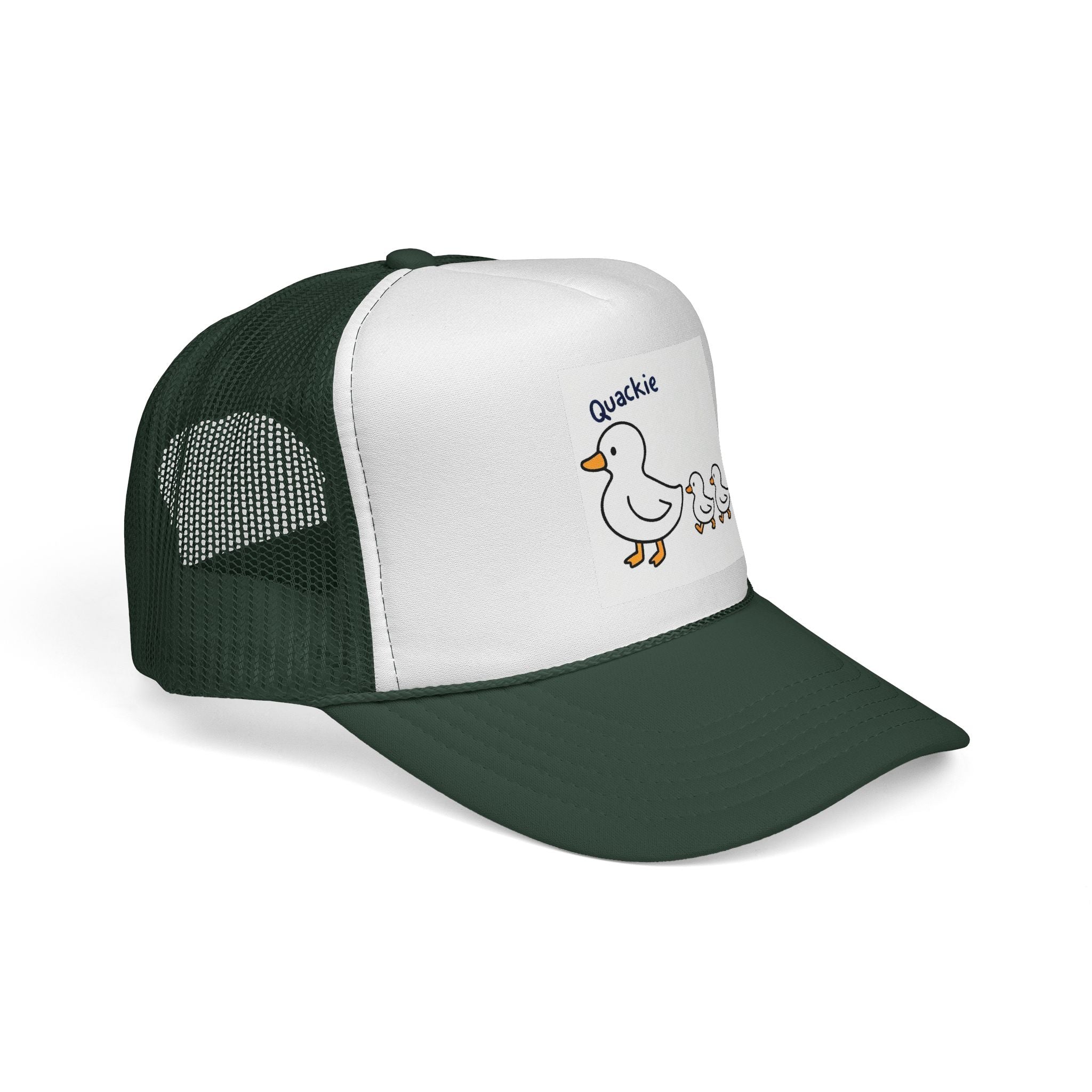 Silly Duck Hat – Funny Trucker Cap with Embroidered Mallard for Bird Nerds & Brunch Kings