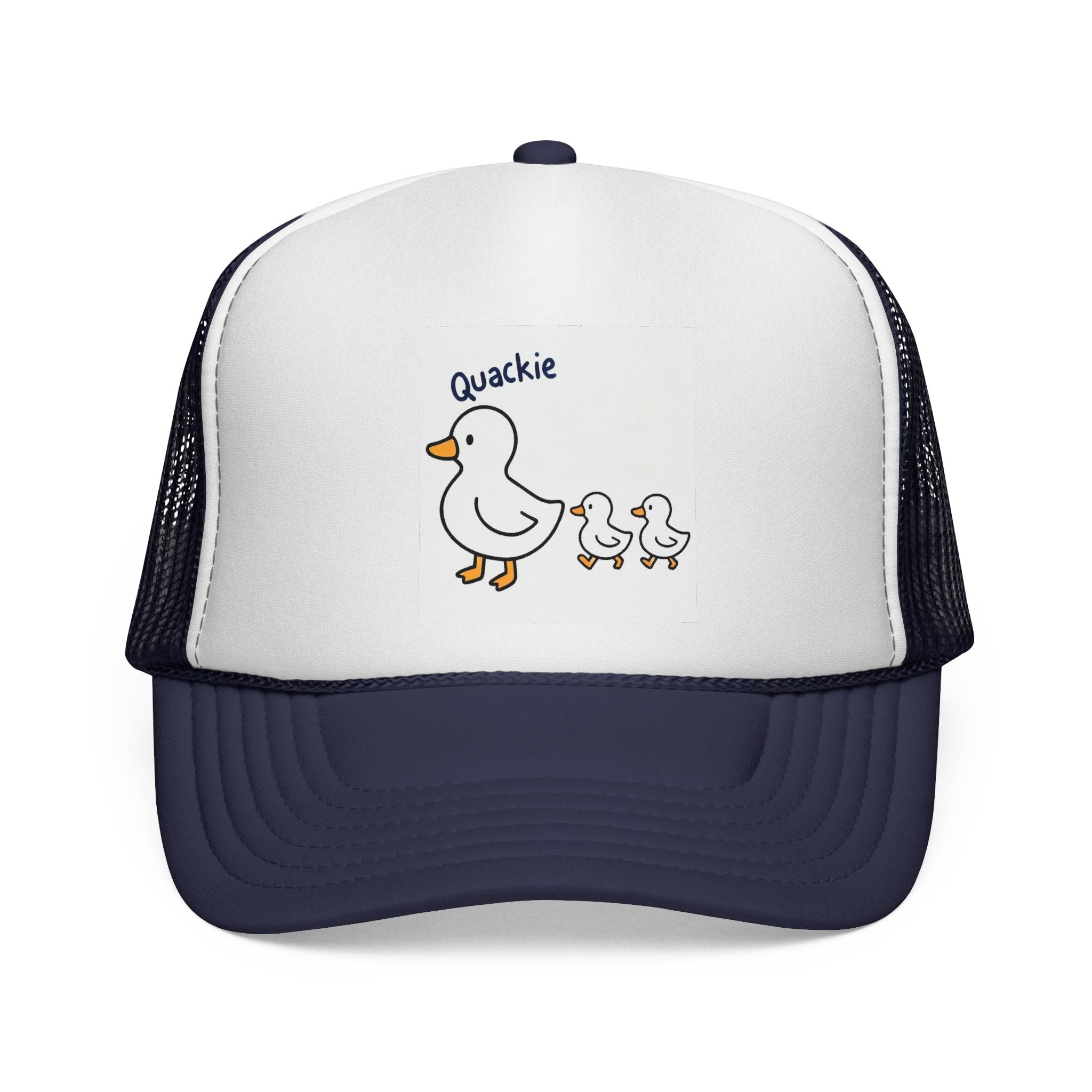 Silly Duck Hat – Funny Trucker Cap with Embroidered Mallard for Bird Nerds & Brunch Kings