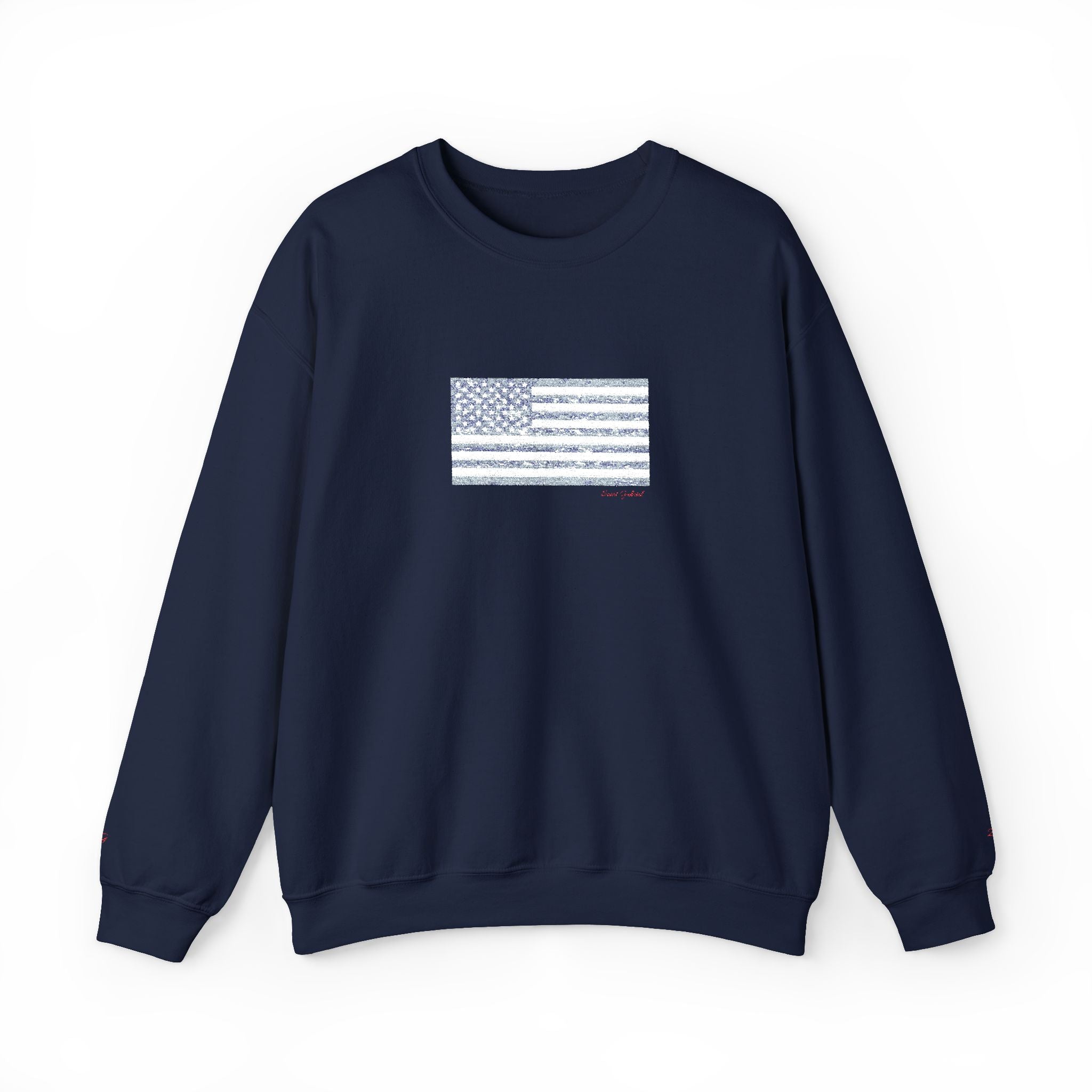 Saint Gabriel American Flag Sweatshirt - Sweatshirt