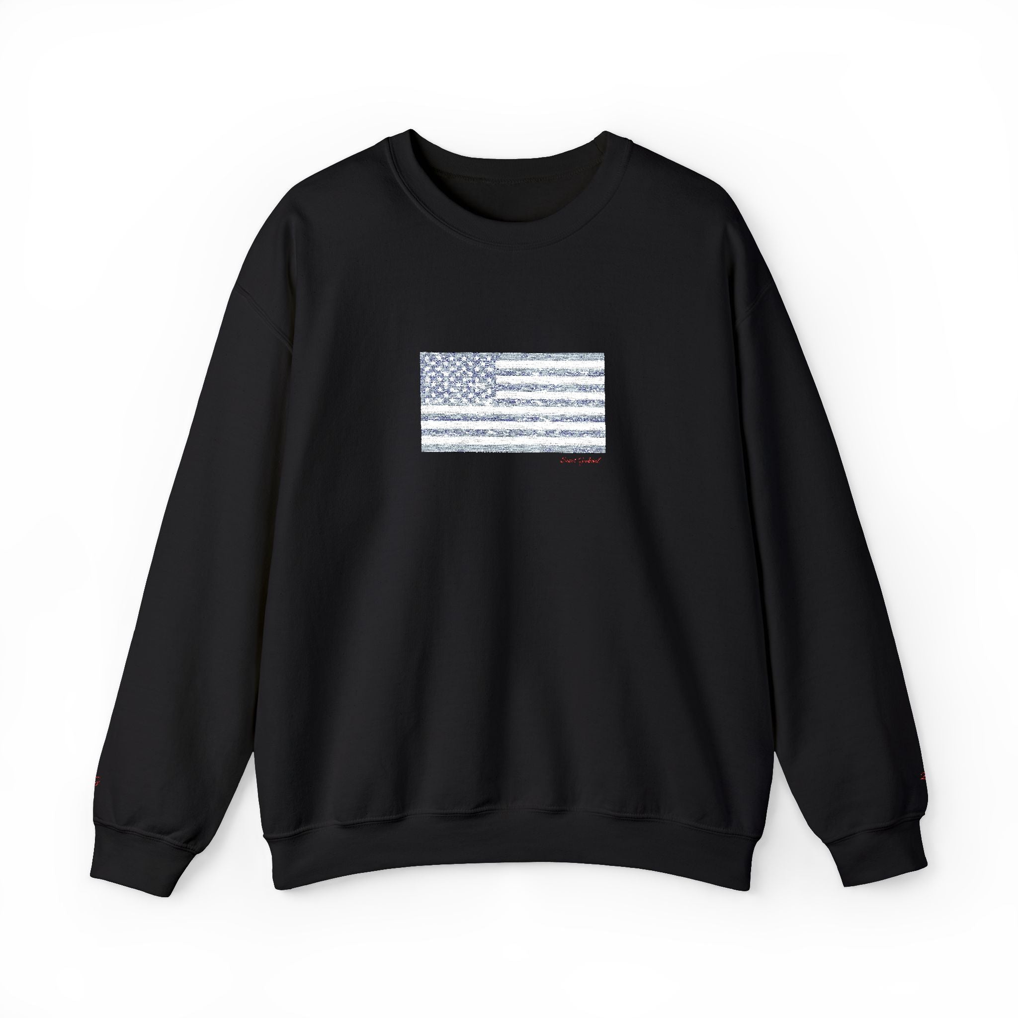 Saint Gabriel American Flag Sweatshirt - Sweatshirt