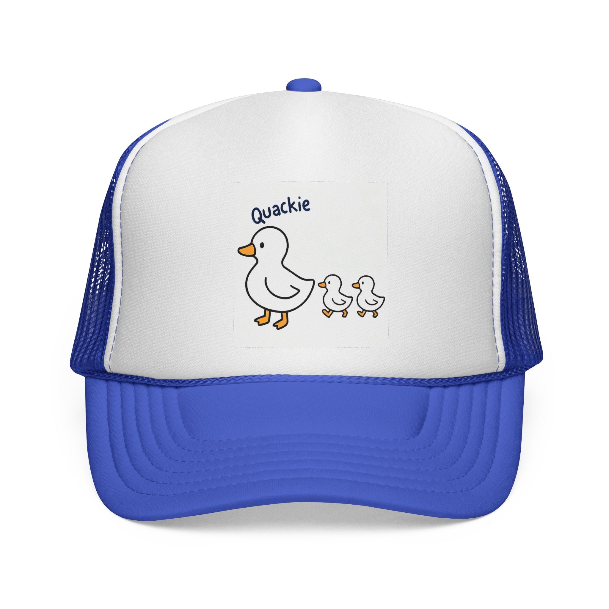 Silly Duck Hat – Funny Trucker Cap with Embroidered Mallard for Bird Nerds & Brunch Kings