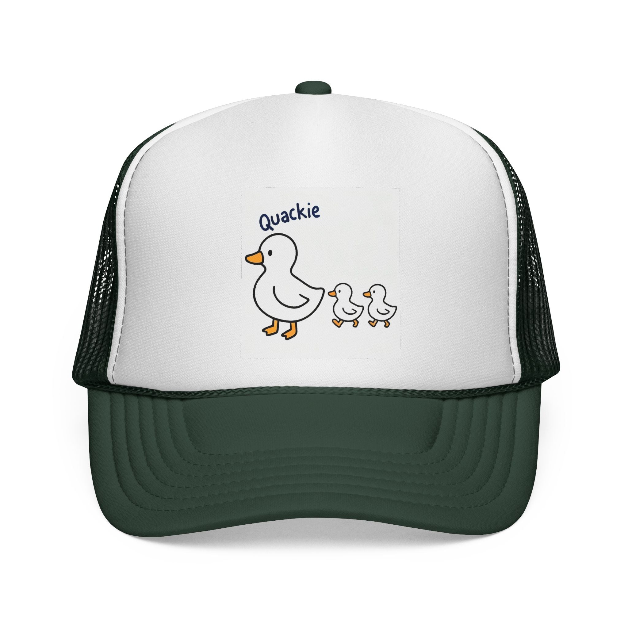 Silly Duck Hat – Funny Trucker Cap with Embroidered Mallard for Bird Nerds & Brunch Kings