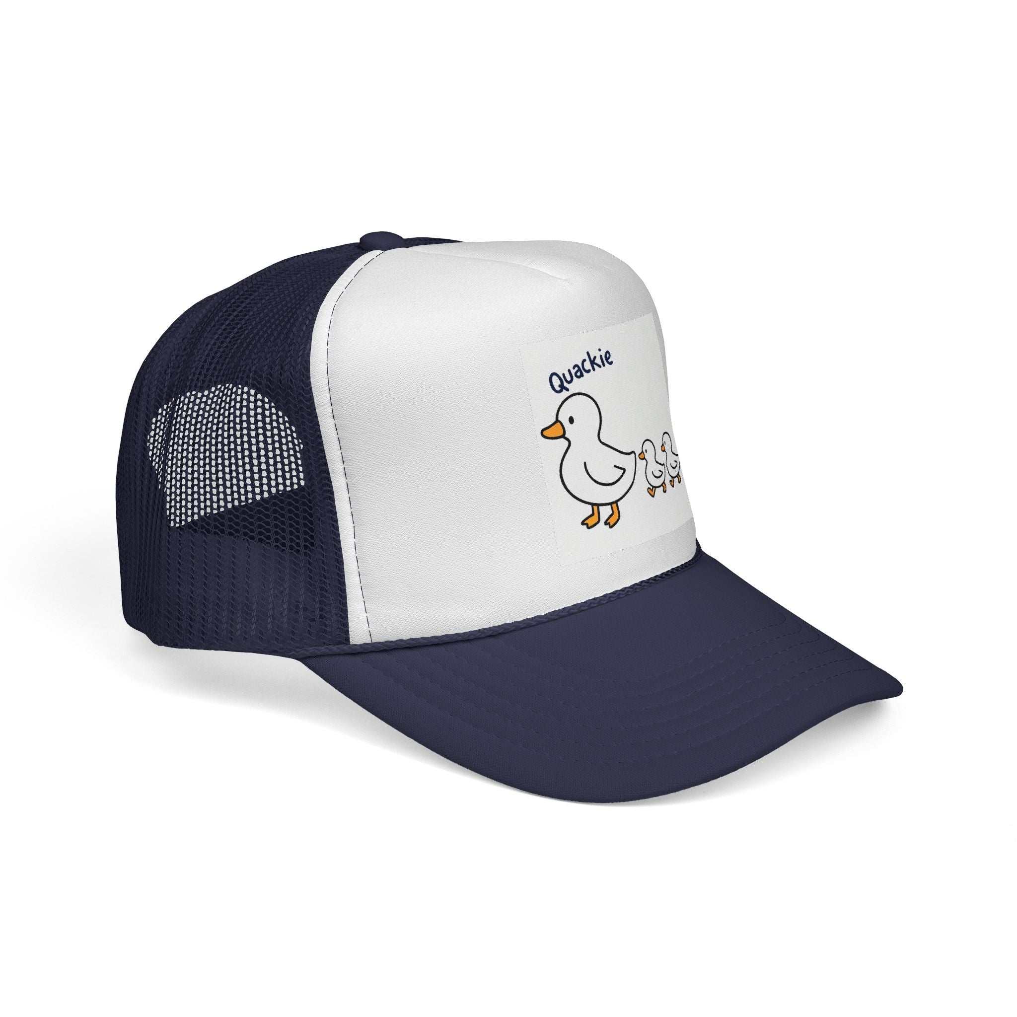 Silly Duck Hat – Funny Trucker Cap with Embroidered Mallard for Bird Nerds & Brunch Kings