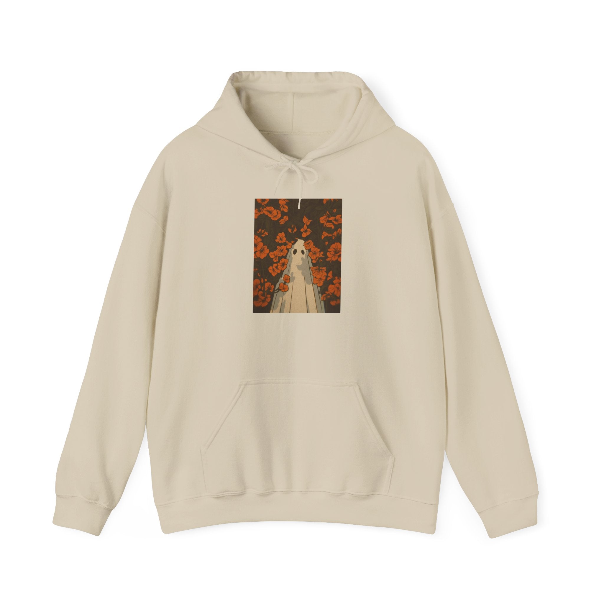 Gothic Floral Hoodie, Unisex Sweatshirt for Autumn, Cozy Layer, Halloween Gift, Graphic Sweatshirt, Trendy Casual Wear