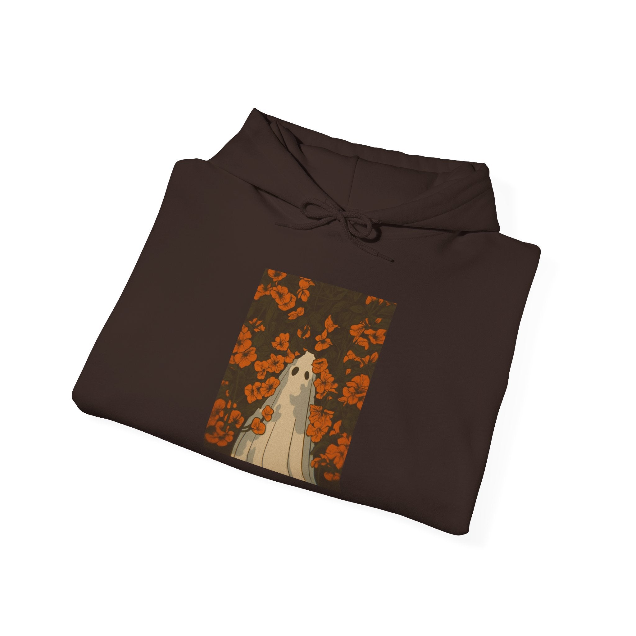 Gothic Floral Hoodie, Unisex Sweatshirt for Autumn, Cozy Layer, Halloween Gift, Graphic Sweatshirt, Trendy Casual Wear