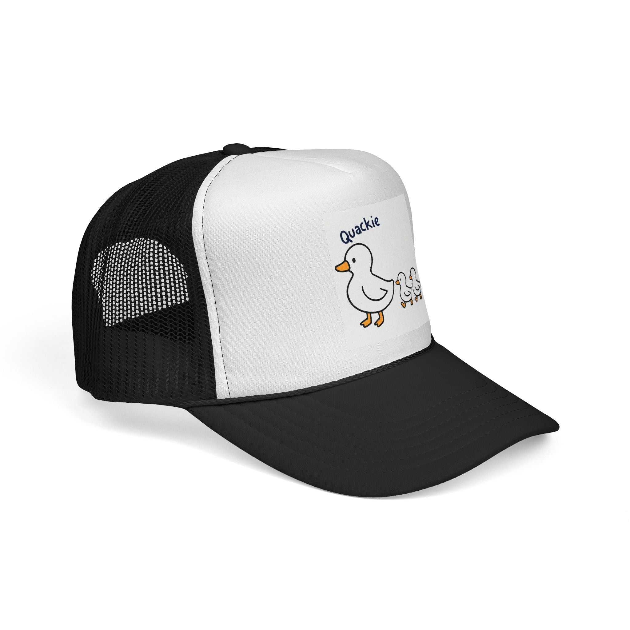 Silly Duck Hat – Funny Trucker Cap with Embroidered Mallard for Bird Nerds & Brunch Kings