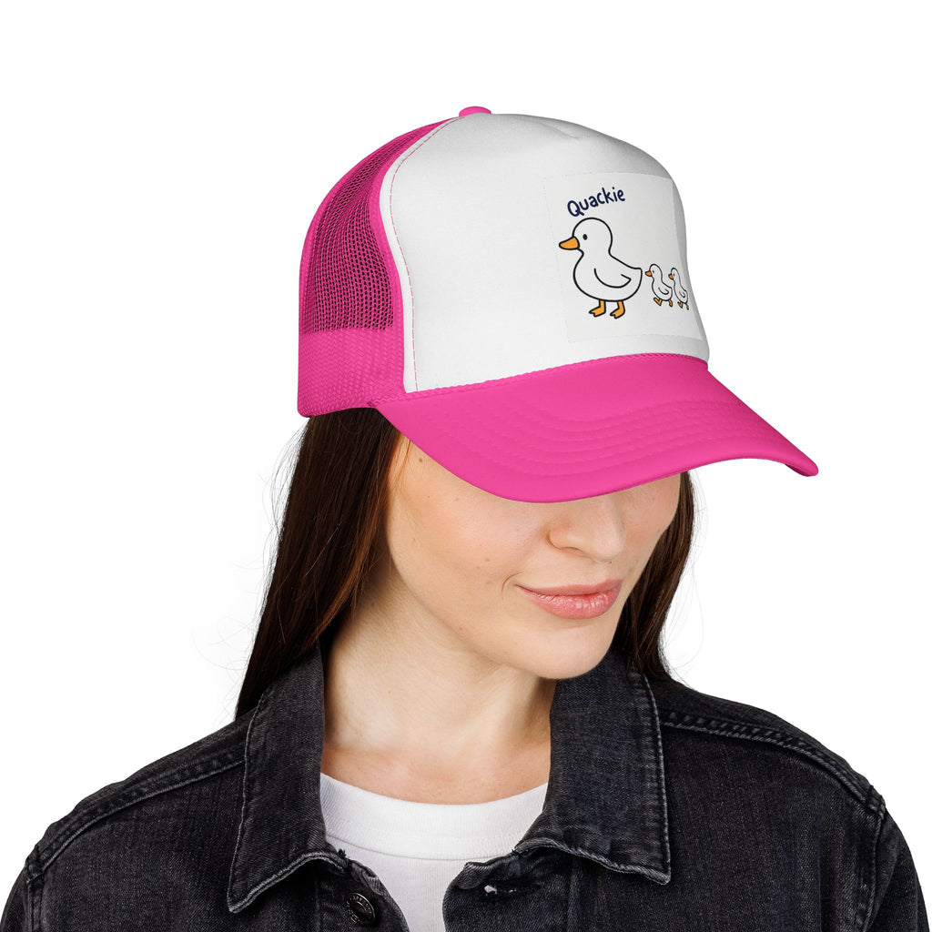 Silly Duck Hat – Funny Trucker Cap with Embroidered Mallard for Bird Nerds & Brunch Kings